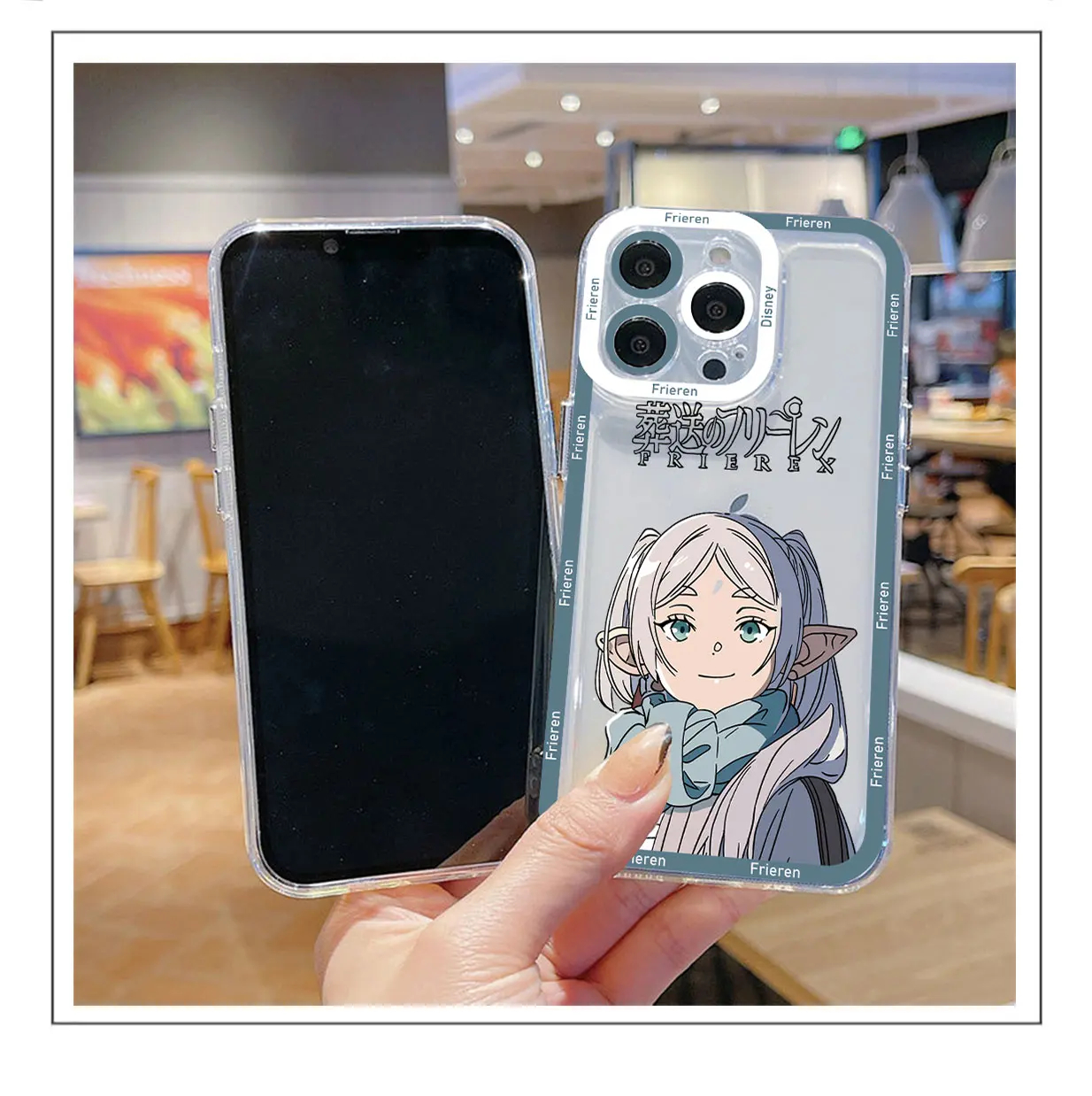 Coque Frieren Transparente iPhone — détail 2