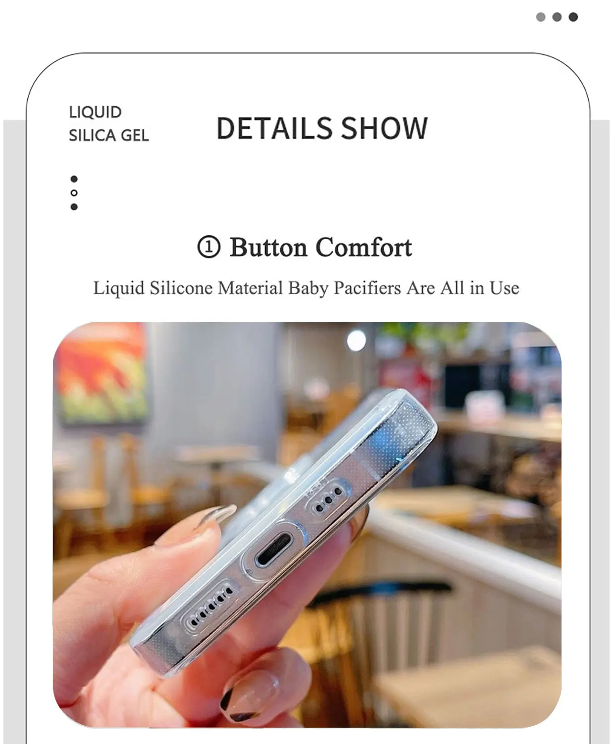 Coque Frieren Transparente iPhone — détail 4