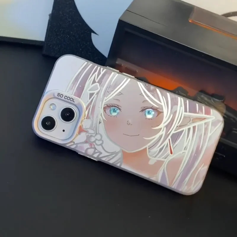 Coque Frieren Elfe Kawaii iPhone — détail 4